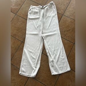 H&M Linen feel pants. NWOT